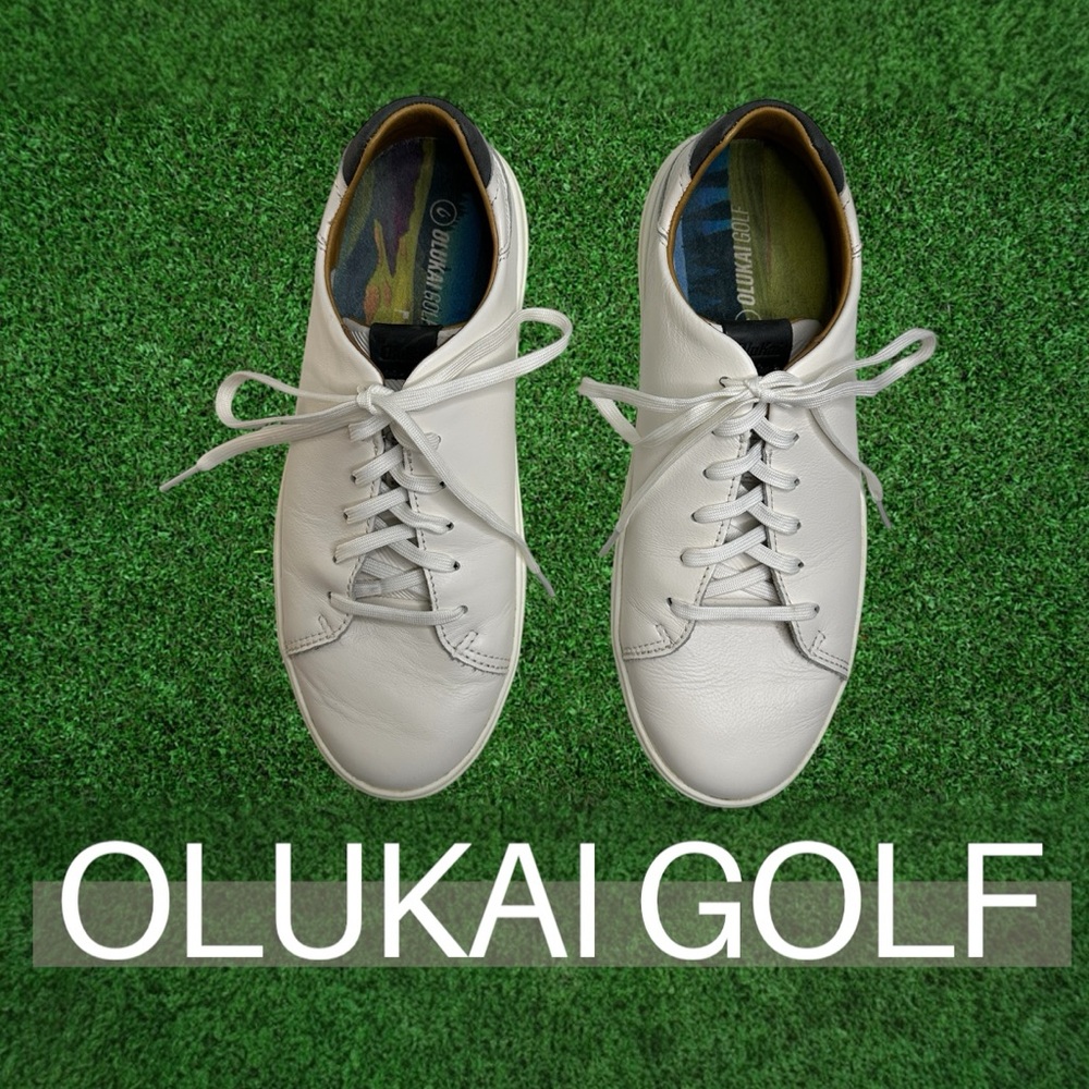 OluKai White Athletic Shoes - Men’s Size 8.0